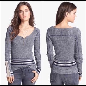 Free People Scoop neck sweater.